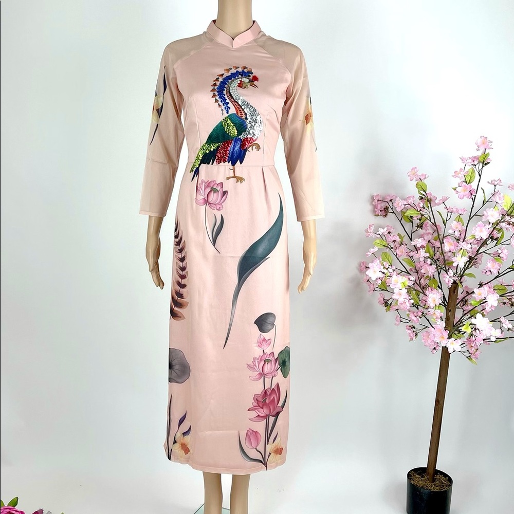 New Vietnamese Ao Dai Cch Tn Thit K 4 T Sizel